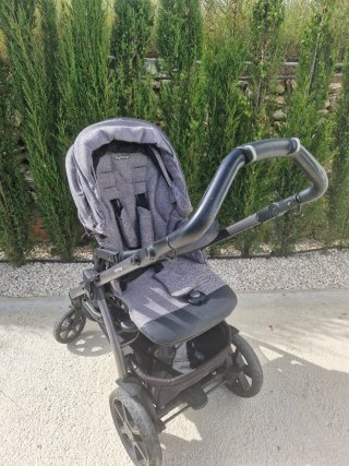 Peg Perego Cochecito 3 Piezas Gris
