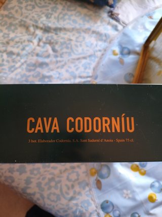 Caja Metálica Cava Art Nouveau