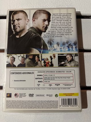 Prison Break Evasión Final DVD