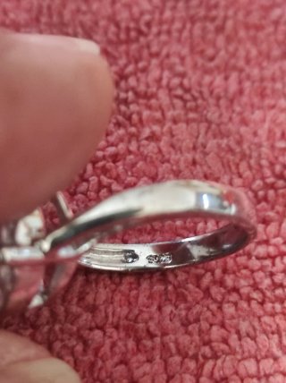 Conjunto Plata de ley tres Piezas Corazón circonio