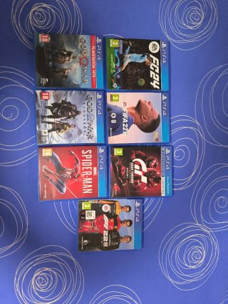 PS4 Giochi: God of War, FIFA 24, Spider-Man