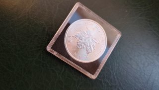 Onza Plata Canadá 2017 Pura