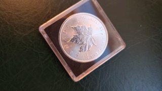 Onza Plata Canadá 2017 Pura