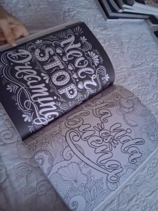 Libro de lettering. Colorea , practica y crea (...