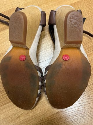 Sandalias Camper Talla 36 Marrón/Beige
