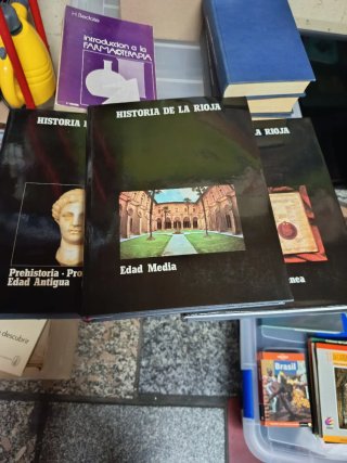Historia de La Rioja I,II y III