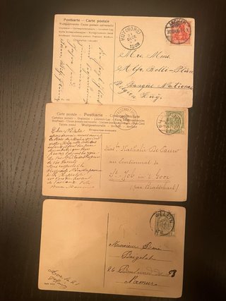 Lote 15 Postales Francesas Antiguas 1er Avril