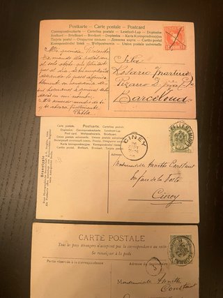 Lote 15 Postales Francesas Antiguas 1er Avril