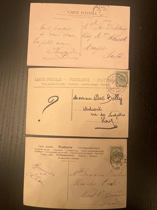 Lote 15 Postales Francesas Antiguas 1er Avril