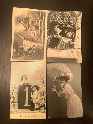Lote 15 Postales Francesas Antiguas 1er Avril