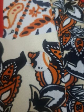 Vestido Zara Patchwork Estampado