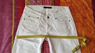 Pantalón vaquero blanco Calvin Klein Talla 31W