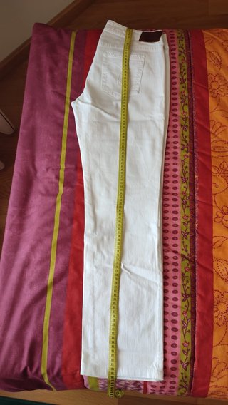Pantalón vaquero blanco Calvin Klein Talla 31W