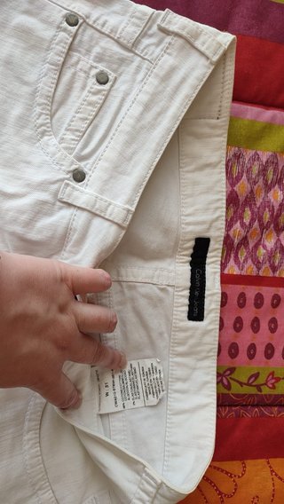 Pantalón vaquero blanco Calvin Klein Talla 31W