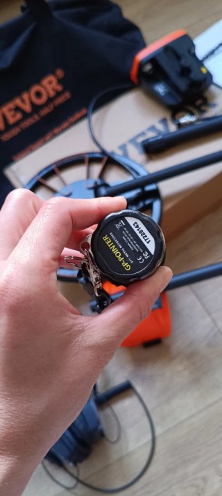 Detector de metales Vevor con bolsa y auriculares