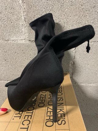 Botines Zara Tacón Aguja Negro Talla 37