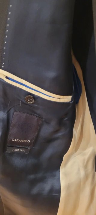 Traje Americana y Pantalón  Hombre Caramelo