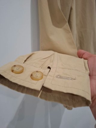 Parka Lacoste Algodón Hombre Beige