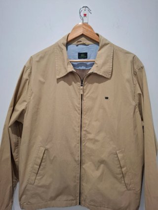 Parka Lacoste Algodón Hombre Beige