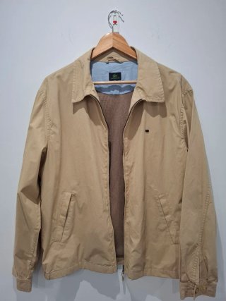 Parka Lacoste Algodón Hombre Beige