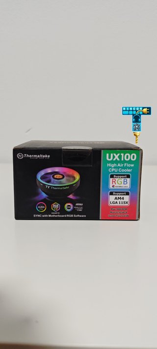 Combo Ventilador CPU y Fans RGB Thermaltake