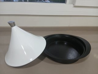 Tajine de hierro fundido