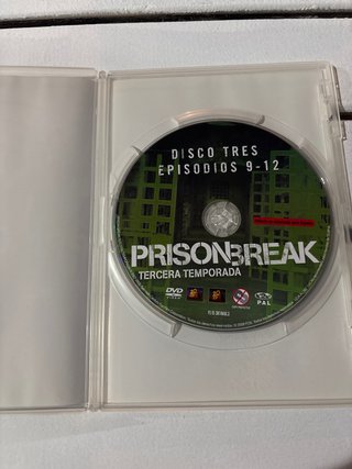 Prison Break T3 DVD Español