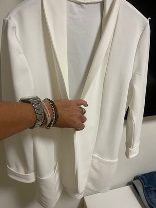 Chaqueta blanca mujer verano