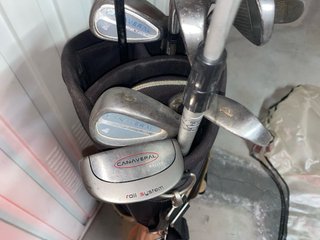 Kit de golf: Bolsa Inesis + material