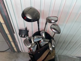 Kit de golf: Bolsa Inesis + material