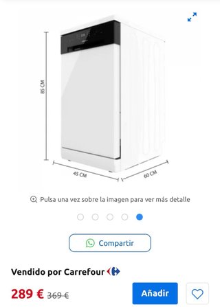 Lavavajillas Cecotec 45cm Blanco con garantia!