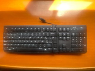 Teclado Logitech K120 Negro USB