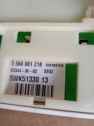 Placa lavadora Bosch WFH 1660
