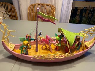 Barco de Hadas Playmobil con Figuras