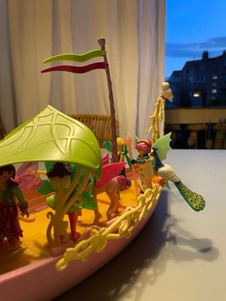 Barco de Hadas Playmobil con Figuras