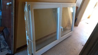 Ventana PVC Oscilobatiente Blanca