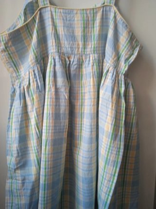 Camisón cuadros Country/cotton Talla P. COUNTRY.