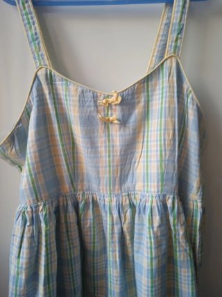Camisón cuadros Country/cotton Talla P. COUNTRY.