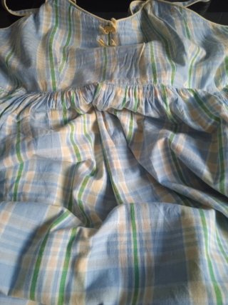 Camisón cuadros Country/cotton Talla P. COUNTRY.