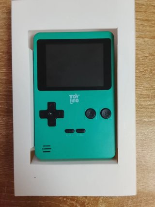Consola de minijuegos retro Toy Lino Verde