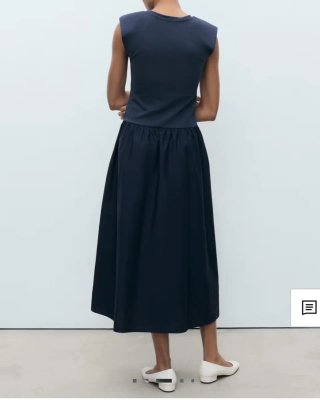 Vestido Mango Negro