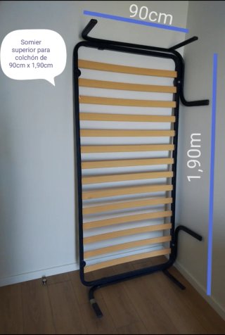 Somier de hierro Pikolin 90x1,90m
