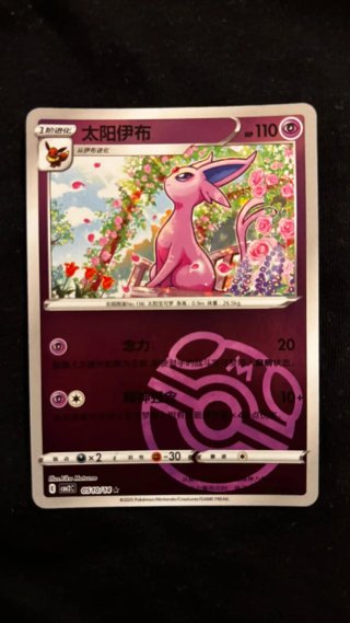 Set Carte Pokémon Espeon Umbreon Master Ball