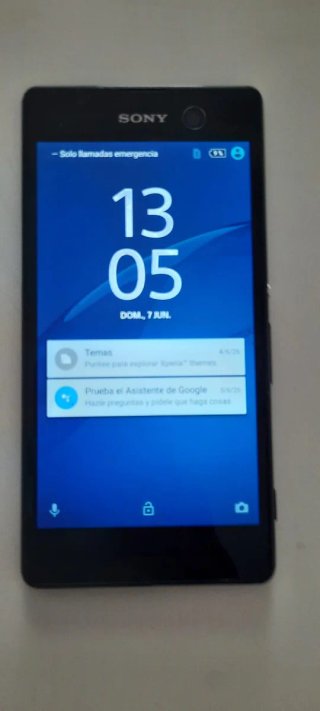 Sony Smartphone Negro/Azul
