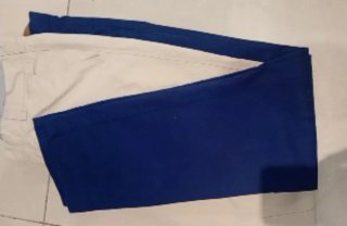 2 Pantalones Caball Talla 44 Azul/Blanco(precio 2)