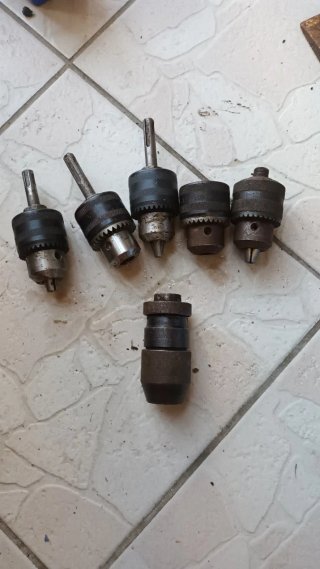 Portabrocas y adaptadores para taladro
