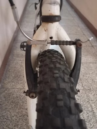 Bicicleta Rockrider Blanca