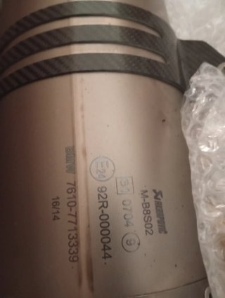 Akrapovic BMW R1200GS 2010/12 Escape