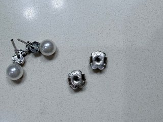 Pendientes Tous Oso Perla