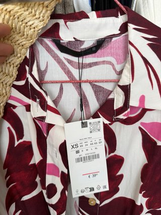 Vestido Zara estampado floral